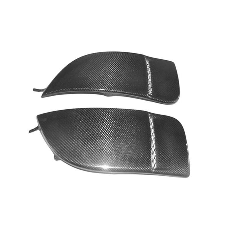 Real Carbon Fiber Car Fog Light Bumper Bezel Cover Caps for 2004-2005