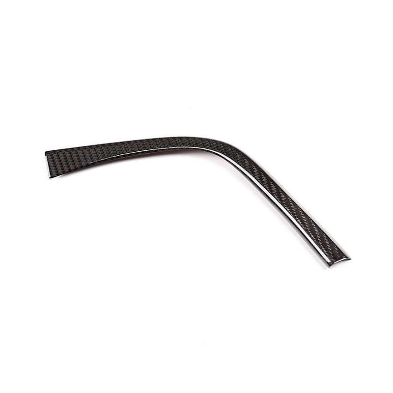 Real Carbon Fiber Car Gear Shift L Shape Strips Trim for F80 F82 F83 M3 2014-2018 LHD