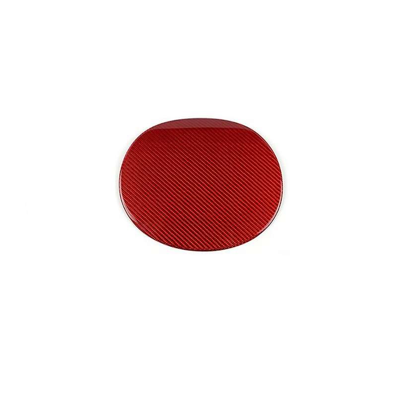 Real Carbon Fiber Car Fuel Tank Cover Decorative Patch Trim for 2023