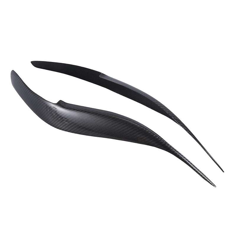 Real Carbon Fiber Car Headlight Eyelids Eyebrow Cover for RX300 2002-2003
