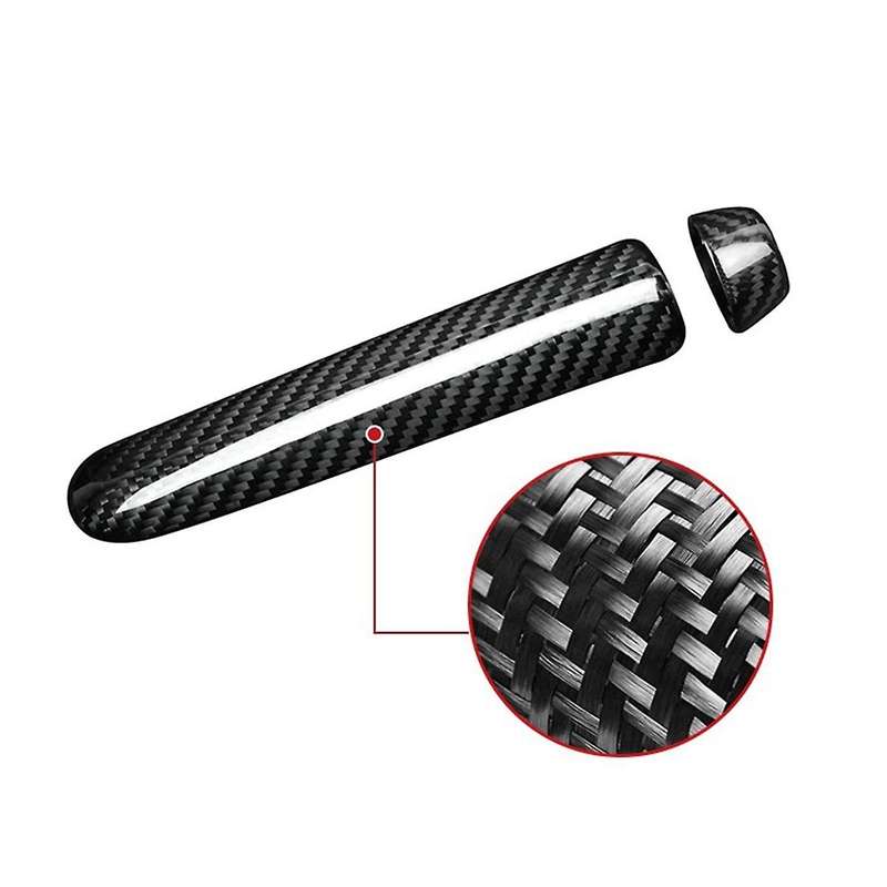 Real Carbon Fiber Car Handbrake Cover Trims for Hatchback F55 F56 F57 2014-2021
