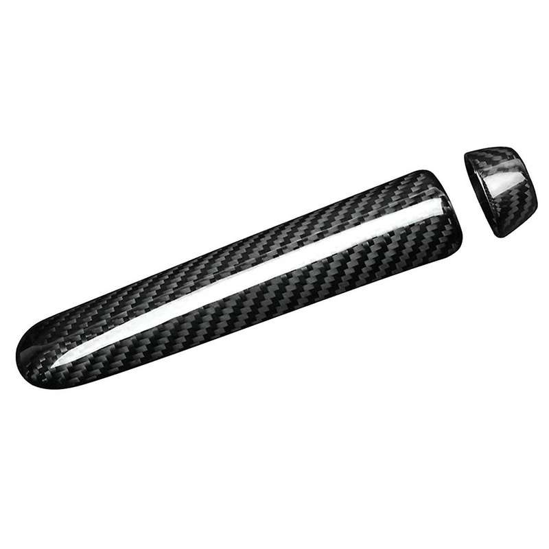 Real Carbon Fiber Car Handbrake Cover Trims for Hatchback F55 F56 F57 2014-2021