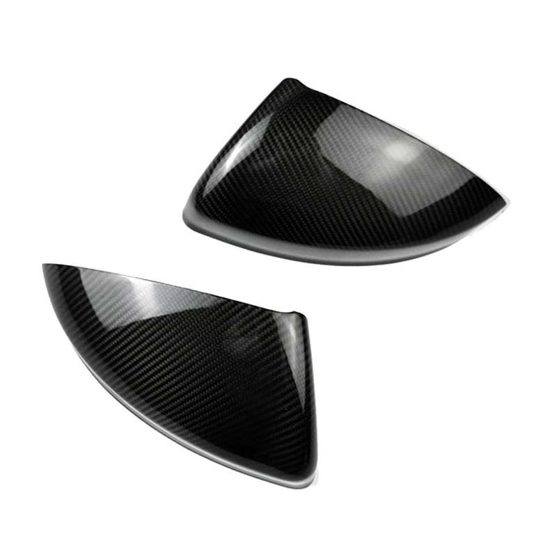 Real Carbon Fiber Car Side Door Rearview Mirror Cover Trim for Tt Tts Ttrs R8 2015-2023 Car Accessor