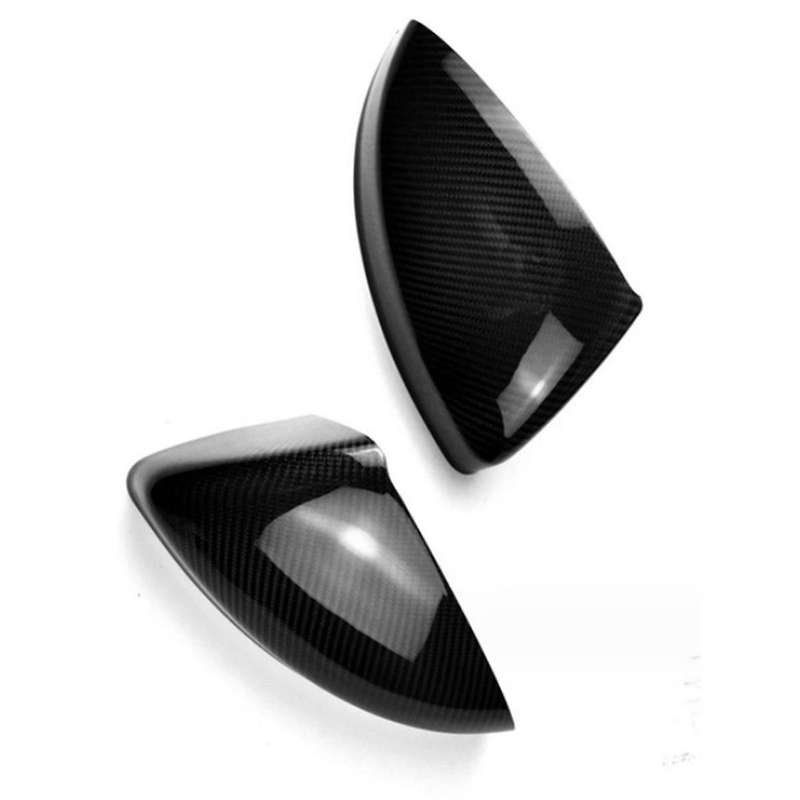 Real Carbon Fiber Car Side Door Rearview Mirror Cover Trim for Tt Tts Ttrs R8 2015-2023 Car Accessor