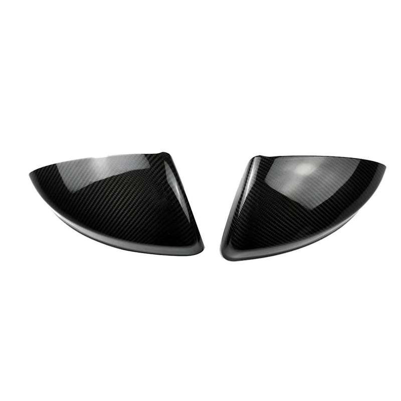 Real Carbon Fiber Car Side Door Rearview Mirror Cover Trim for Tt Tts Ttrs R8 2015-2023 Car Accessor