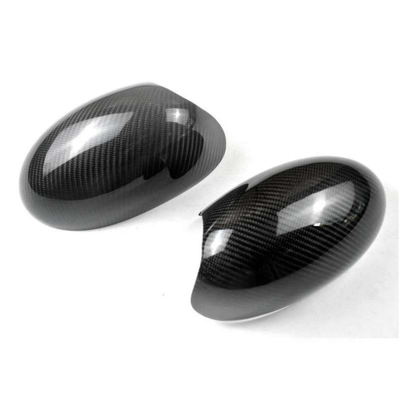 Real Carbon Fiber Car Rear View Mirror Cover for R55 R56 2007-2013 R60 2011-2016 Side Mirror Cap