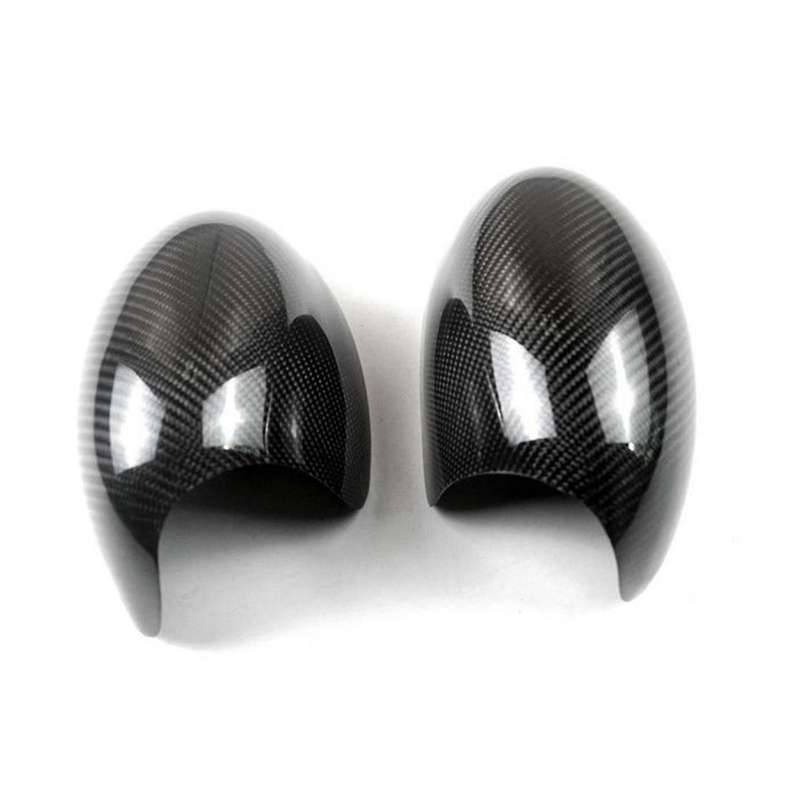 Real Carbon Fiber Car Rear View Mirror Cover for R55 R56 2007-2013 R60 2011-2016 Side Mirror Cap
