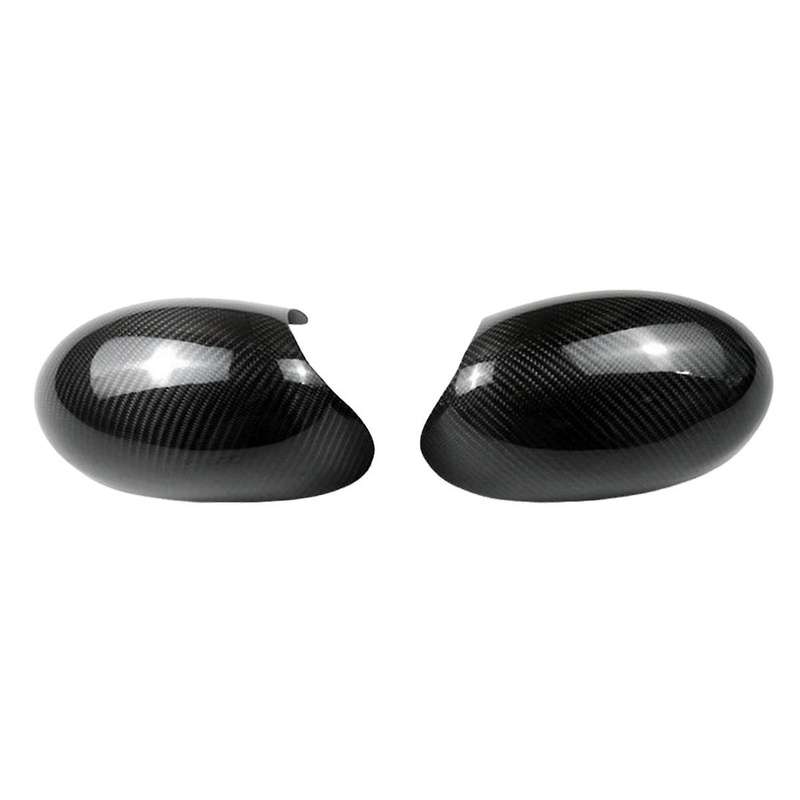 Real Carbon Fiber Car Rear View Mirror Cover for R55 R56 2007-2013 R60 2011-2016 Side Mirror Cap