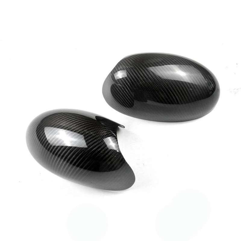 Real Carbon Fiber Car Rear View Mirror Cover for R55 R56 2007-2013 R60 2011-2016 Side Mirror Cap