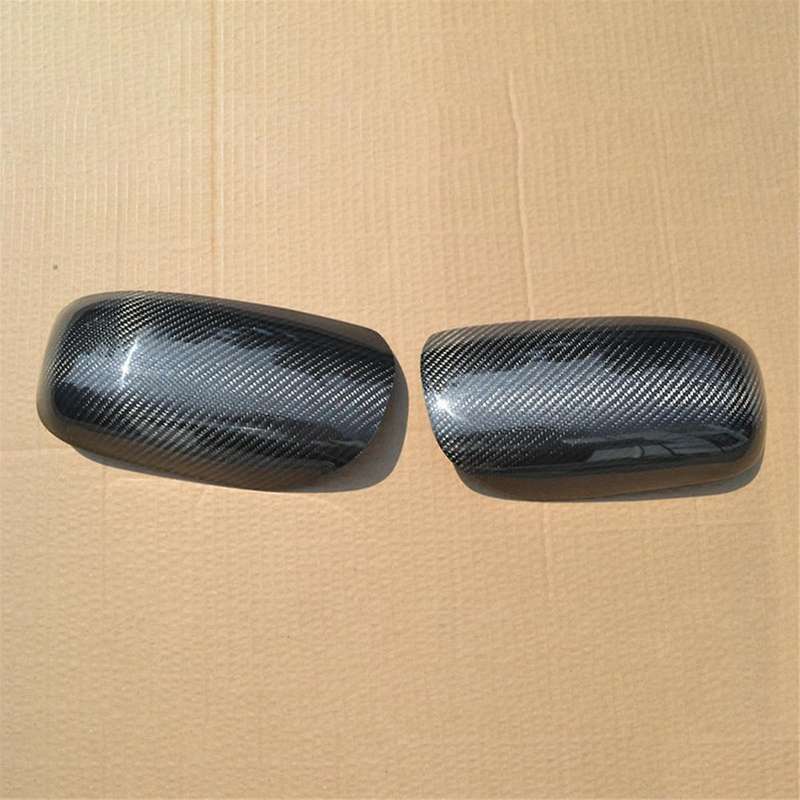 Real Carbon Fiber Car Rear View Mirror Cover Trim for 9th 2006-2007
