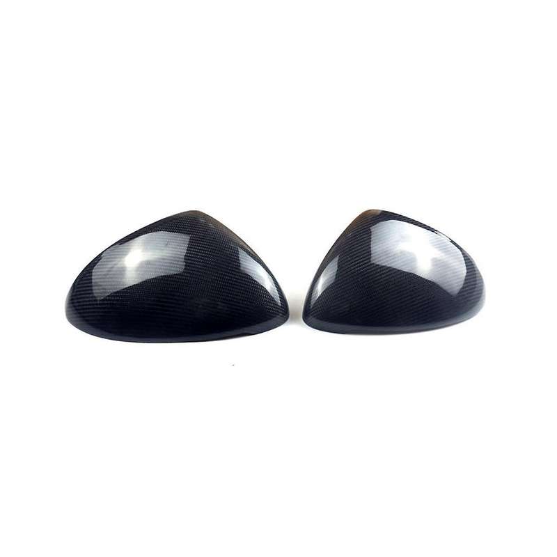Real Carbon Fiber Car Side Rearview Mirror Cover for 2015-2017 Rear View Case Shell Cap