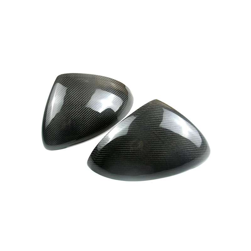 Real Carbon Fiber Car Side Rearview Mirror Cover for 2015-2017 Rear View Case Shell Cap