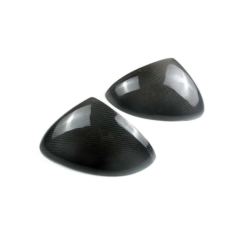 Real Carbon Fiber Car Side Rearview Mirror Cover for 2015-2017 Rear View Case Shell Cap