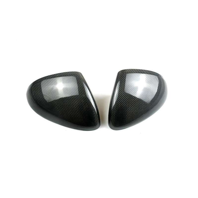 Real Carbon Fiber Car Side Rearview Mirror Cover for 2015-2017 Rear View Case Shell Cap