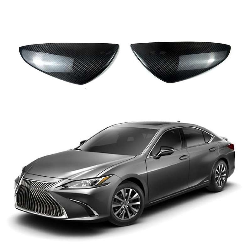 Real Carbon Fiber Car Side Rearview Mirror Cover for Es200 Es300 Es300h 300h Is//lc/ux/rc 2019-2022