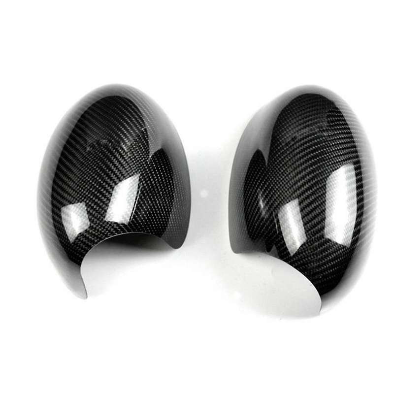 Real Carbon Fiber Car Rear View Mirror Cover for R50 R52 R53 2003-2006 Side Mirror Cap Car Accessor