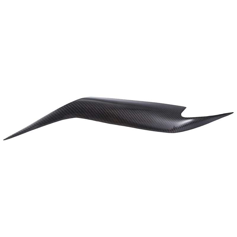 Real Carbon Fiber Eyelids Eyebrows Lids Headlight Trim Cover for 2006-2011