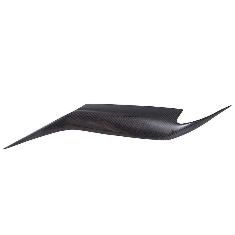 Real Carbon Fiber Eyelids Eyebrows Lids Headlight Trim Cover for 2006-2011