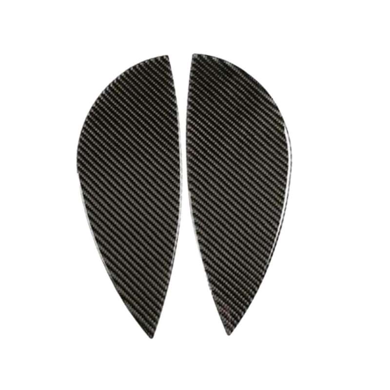 Real Carbon Fiber Dashboard Both Sides Panel Trim Sticker Decoration for 3 Series E90 2005-2012