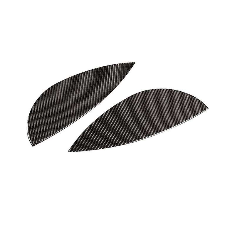 Real Carbon Fiber Dashboard Both Sides Panel Trim Sticker Decoration for 3 Series E90 2005-2012
