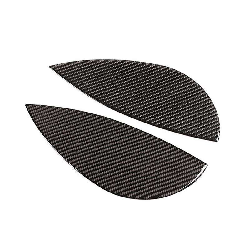 Real Carbon Fiber Dashboard Both Sides Panel Trim Sticker Decoration for 3 Series E90 2005-2012