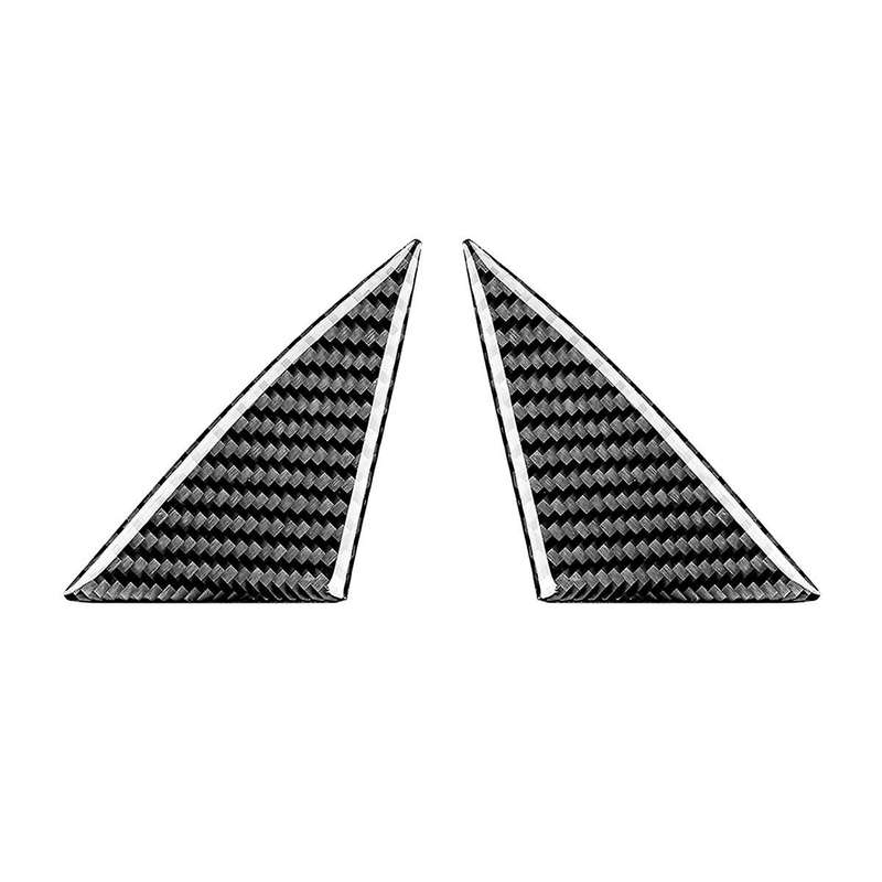 Real Carbon Fiber for 2018-2023 Car Inner A Pillar Post Cover Trim Sticker Interior Accessories