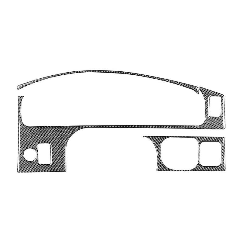 Real Carbon Fiber for 2001-2004 Dashboard Cover Speedometer Instrument Trim Sticker Interior Accesso