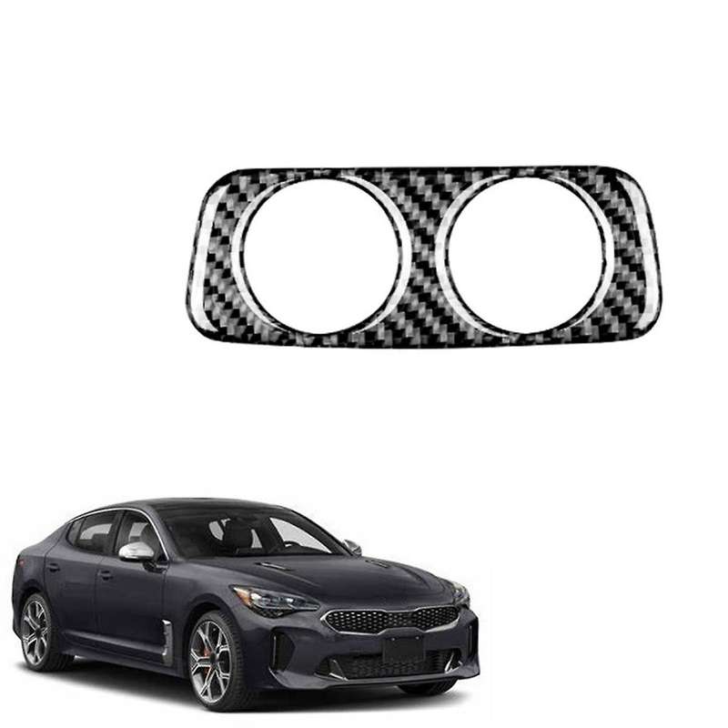 Real Carbon Fiber for 2018-2023 Car Rear Charging Port USB Hole Cover Trim Sticker Interior Accesso