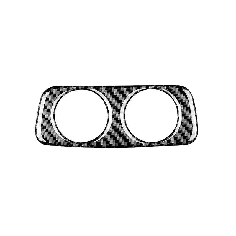 Real Carbon Fiber for 2018-2023 Car Rear Charging Port USB Hole Cover Trim Sticker Interior Accesso