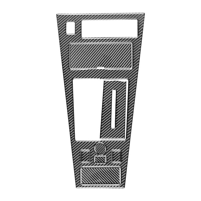 Real Carbon Fiber for C3 1968-1982 Car Center Console Gear Panel Cover Kit Trim Accessories ,A