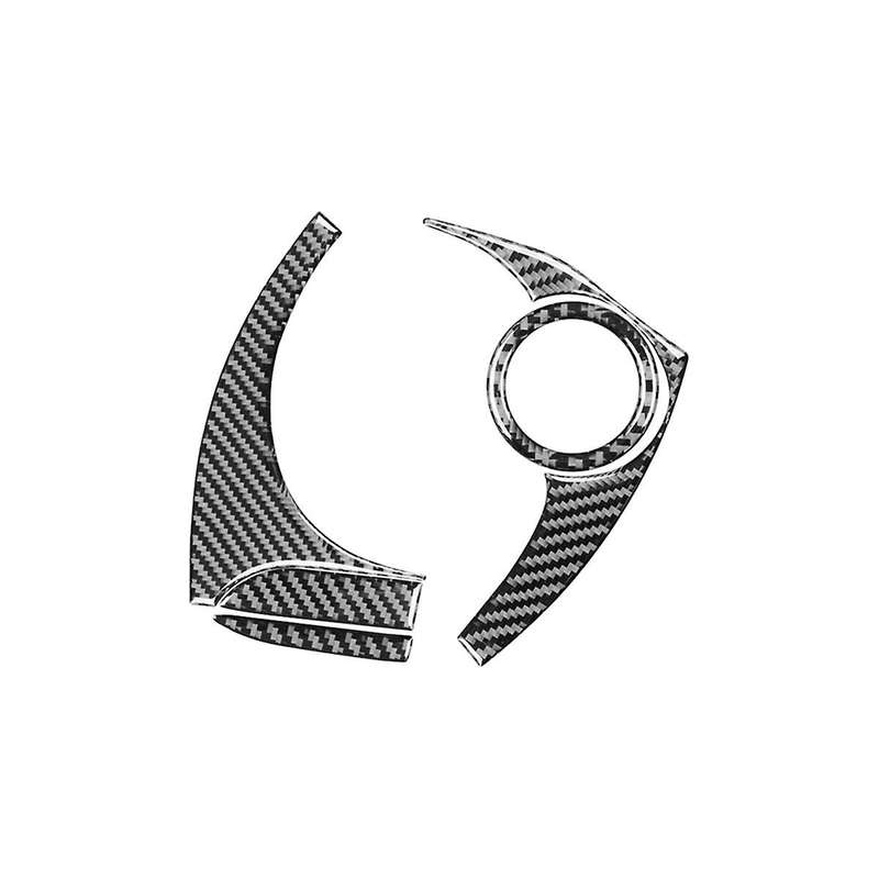 Real Carbon Fiber for CX9 -9 2016-2022 Dashboard Panel Engine Start Stop Button Frame Trim Interior