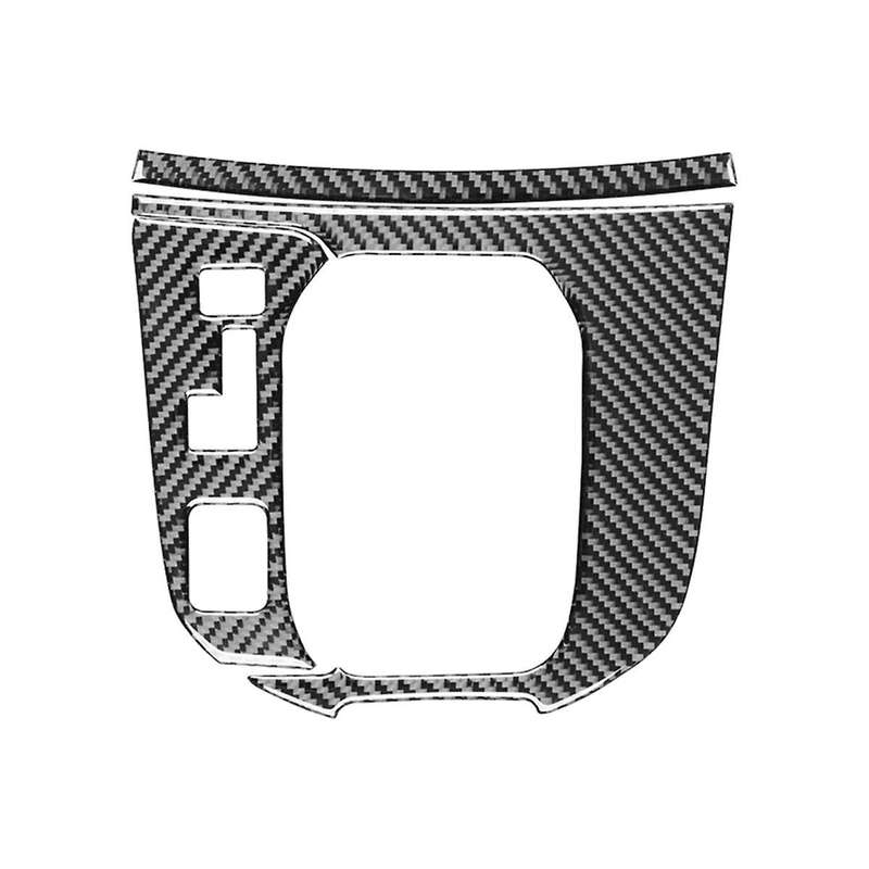 Real Carbon Fiber for CX9 -9 2016-2022 Center Console Gear Shift Panel Cover Trim Sticker Interior A