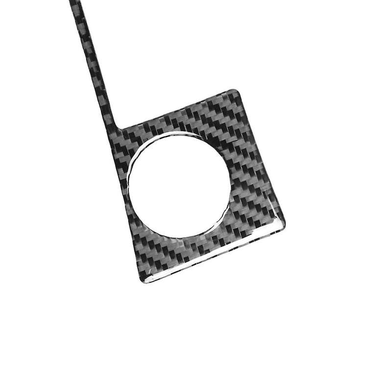Real Carbon Fiber for Q5L FY SQ5 18-2024 LHD Dash Push Engine Start Button Panel Cover Interior Tri