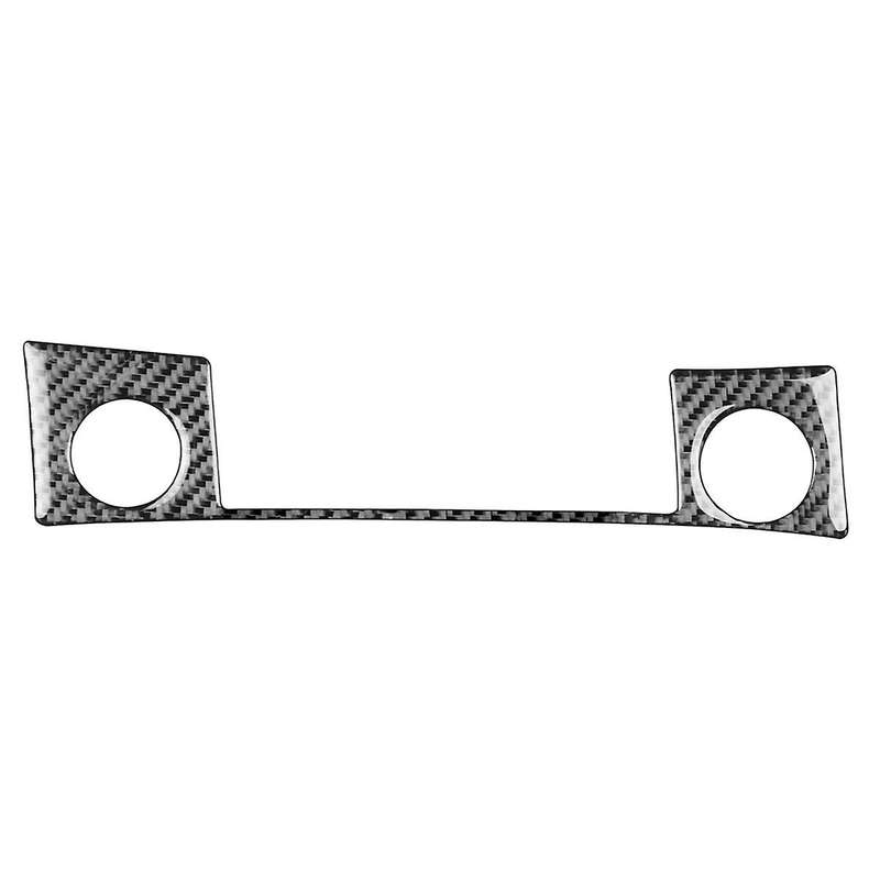 Real Carbon Fiber for Q5L FY SQ5 18-2024 LHD Dash Push Engine Start Button Panel Cover Interior Tri