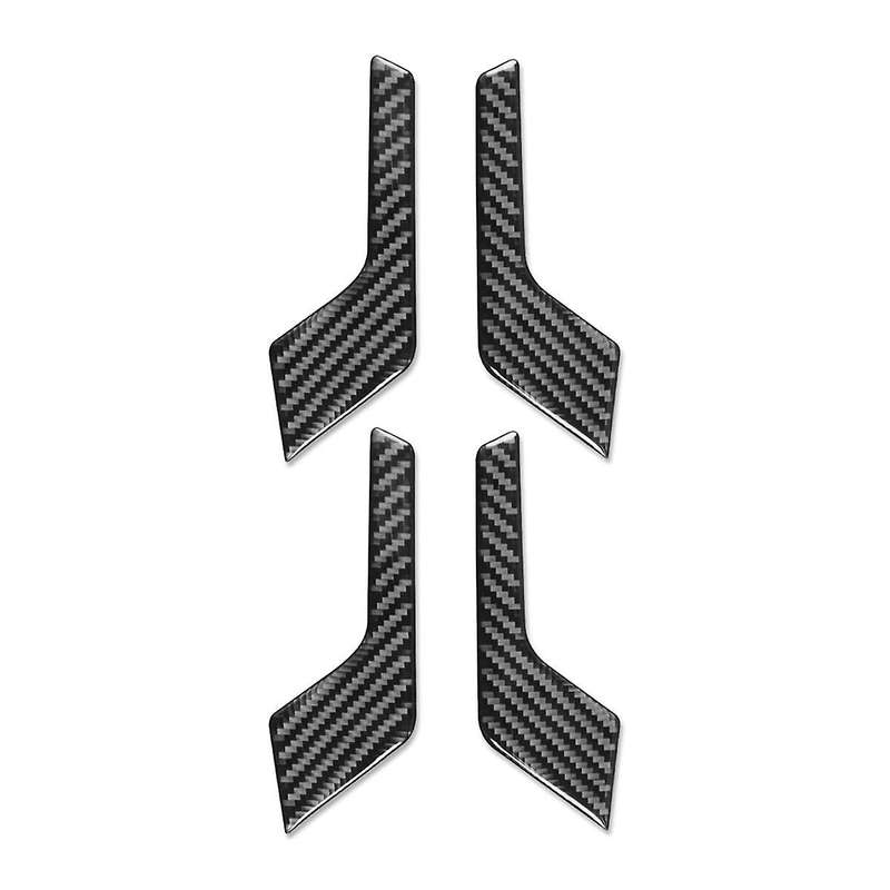 Real Carbon Fiber for Q5L FY SQ5 2018-2024 Door Inner Handle Cover Interior Trim Sticker Decal