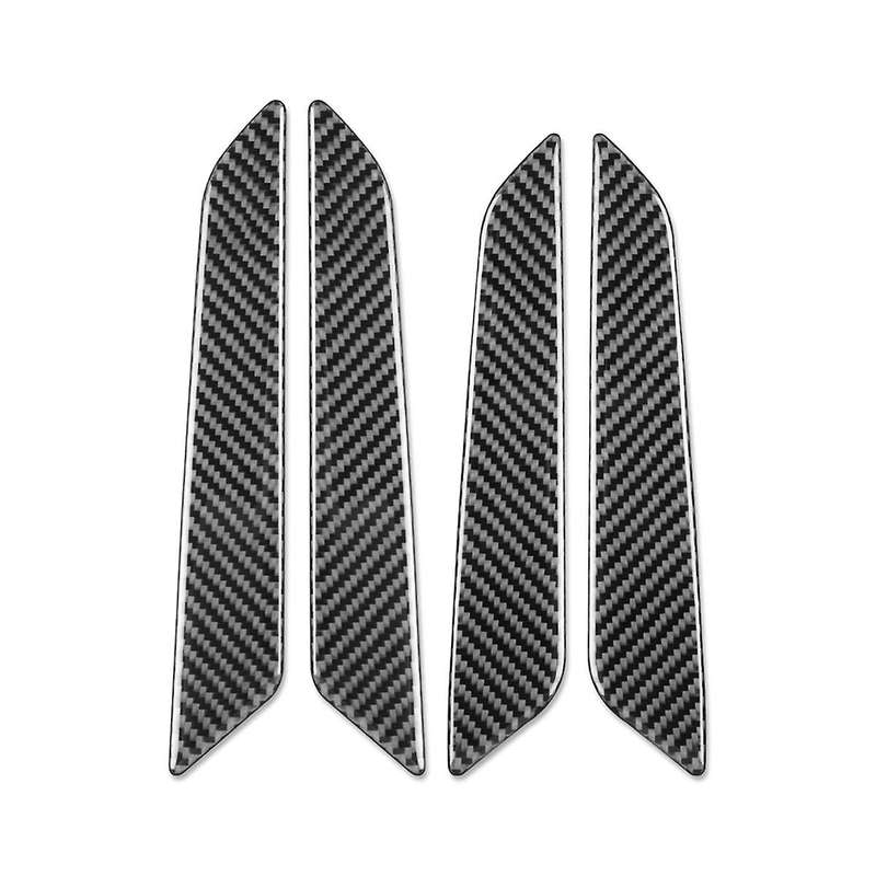 Real Carbon Fiber for Q5L FY SQ5 2018-2024 Door Inner Pull Panel Cover Interior Trim Sticker Decal