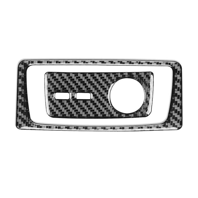 Real Carbon Fiber for Q5L FY SQ5 2018-2024 LHD Rear Lighter Power Outlet Panel Cover Interior Trim