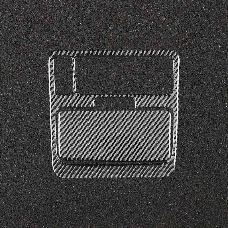 Real Carbon Fiber for RX300 1998-2003 Car Roof Reading Light Cover Trim Stickers Interior Accessorie