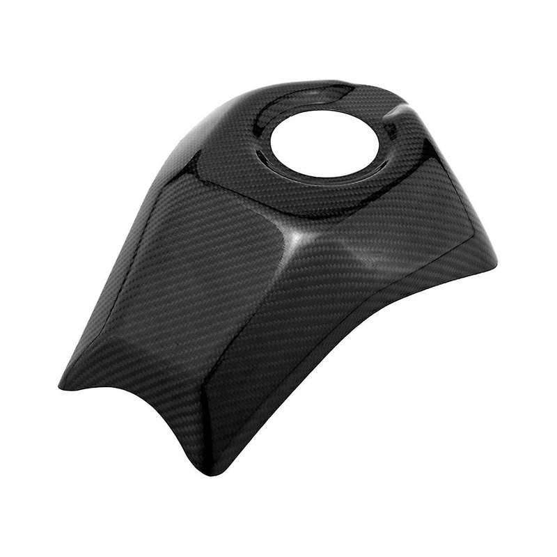 Real Carbon Fiber Fuel Gas Oil Tank Cap Guard Cover for CRF300L Dirt Bikes Motorcycle Gas Shield Acc