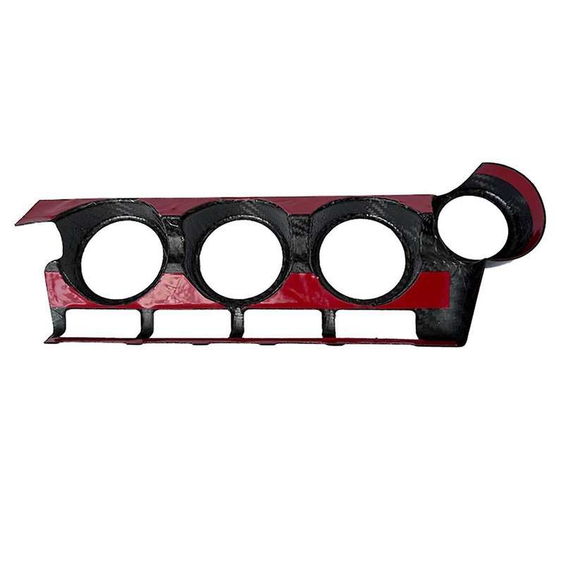Real Carbon Fiber Interior Air Conditioning Control Panel Cover Trim for GR86 for BRZ 2022-2024