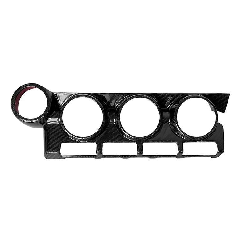 Real Carbon Fiber Interior Air Conditioning Control Panel Cover Trim for GR86 for BRZ 2022-2024
