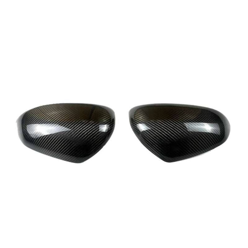 Real Carbon Fiber Mirror Cover Rearview Side Mirror Cap for - Smart W453 2015-2021