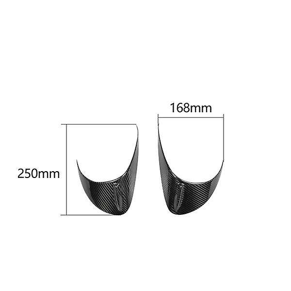 Real Carbon Fiber Rear Light Eyebrows Eyelids Stickers Trim Cover Headlight Lid for BRZ for GT86