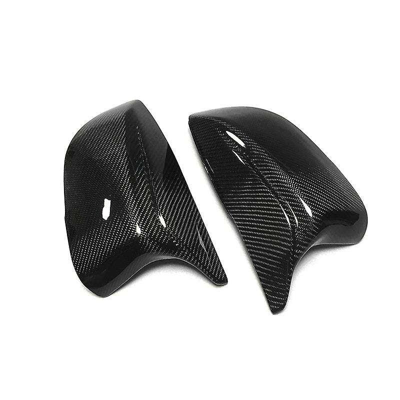 Real Carbon Fiber Side Rear View Mirror Cover Replacement Ox Horn for Q50 Q60 Q70 XQ30 SQ50 2014-201