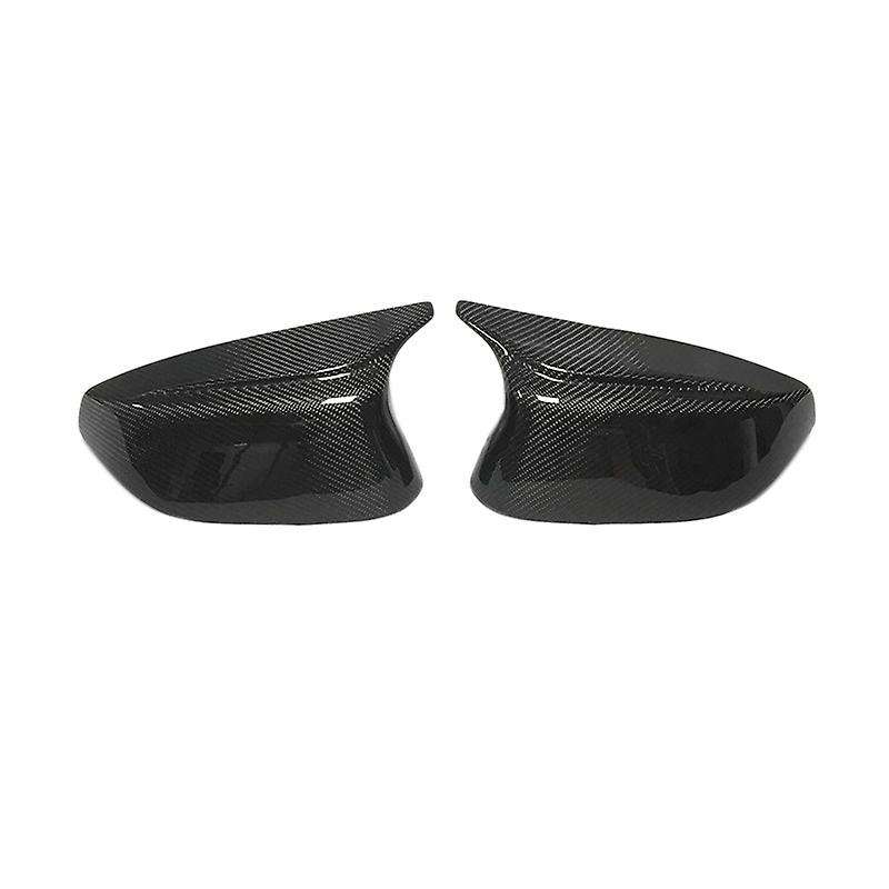 Real Carbon Fiber Side Rear View Mirror Cover Replacement Ox Horn for Q50 Q60 Q70 XQ30 SQ50 2014-201
