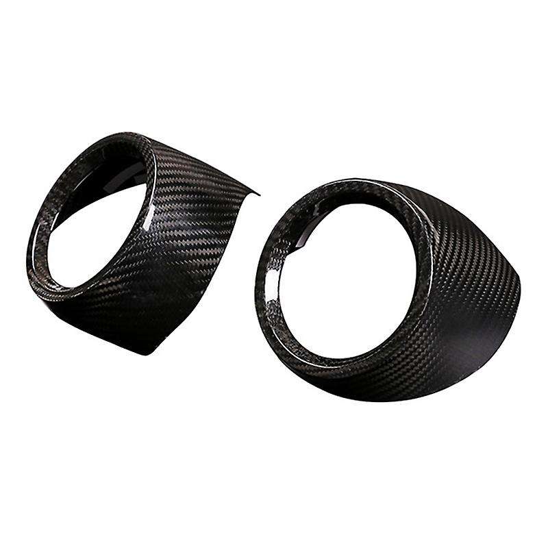 Real Carbon Fiber Side Air Conditioning Vent Outlet Cover Trim for Romeo 2017-2020 Air Outlet Decor