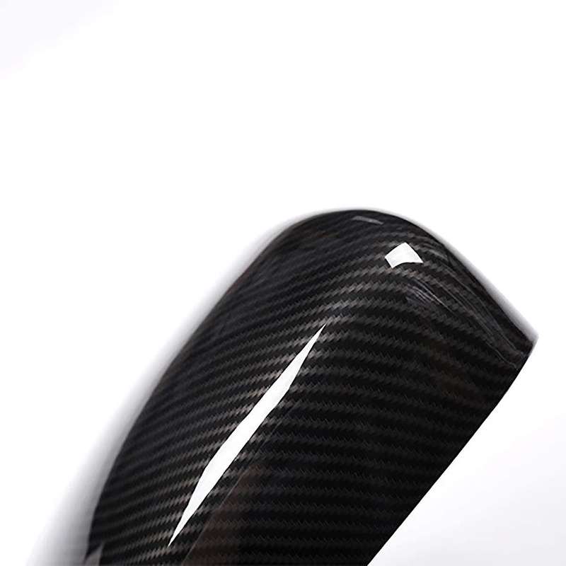 Real Carbon Fiber Side Rear View Mirror Cover Trim for 2016-2019