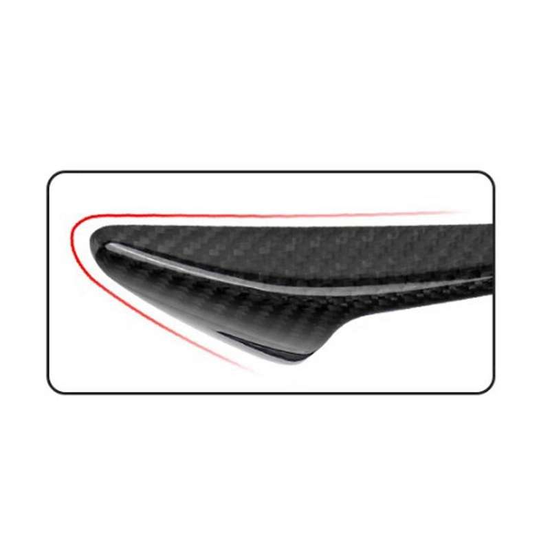 Real Carbon Fiber Side Camera Protection Cover Car Accessories Trim Sticker for Model 3 Y X S