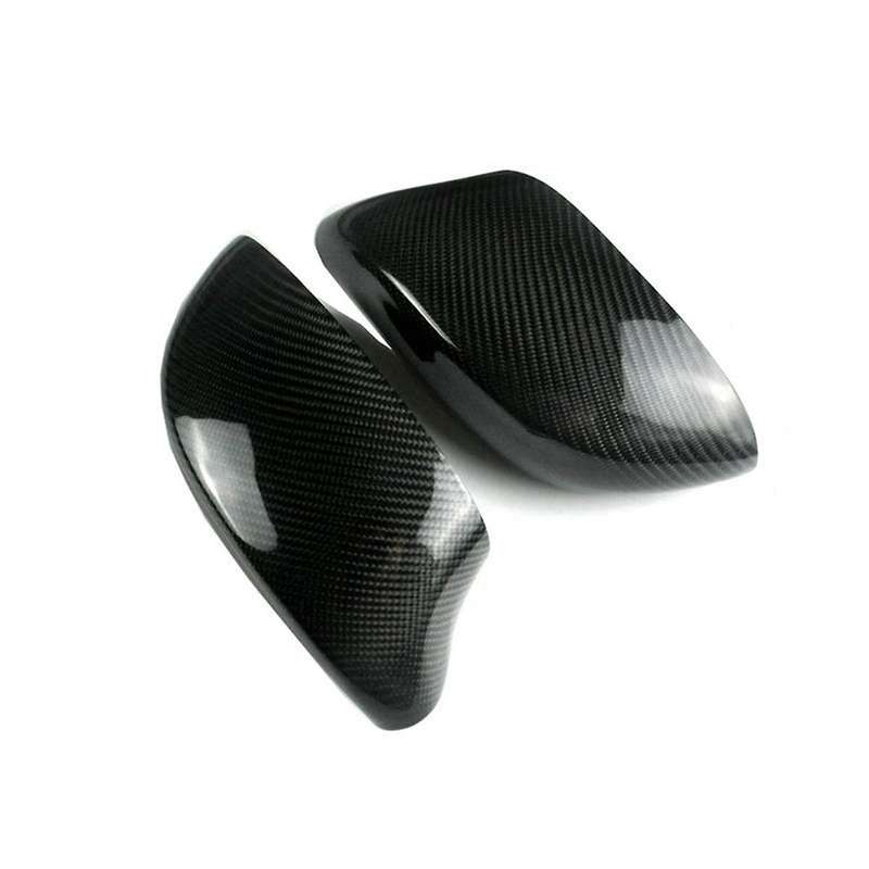 Real Carbon Fiber Side Rearview Mirror Cover Caps Add On Fit for E85 Z4 2002-2008