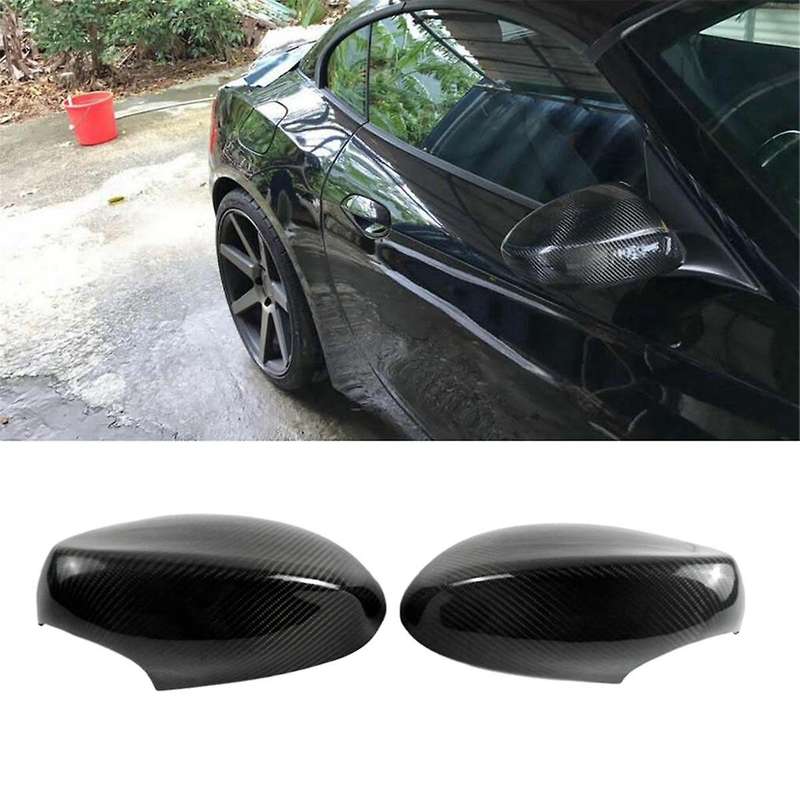 Real Carbon Fiber Side Rearview Mirror Cover Caps Fit for E89 Z4 2door 2009-2015